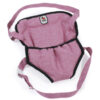 BAYER CHIC 2000 Puppen-Tragegurt Jeans pink