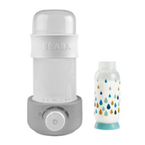 BEABA Flaschenwärmer Baby Milk Second grey Sterilisiert Fläschchen und Saugteile
