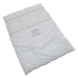 Be Be 's Collection Krabbeldecke My little Star blau 100 x 135 cm