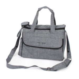 CHIC 4 BABY Wickeltasche Komfort Jeans grey