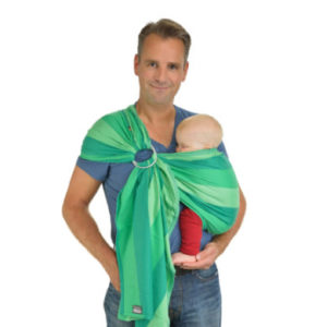 HOPPEDIZ Ring-Sling Lima Grün
