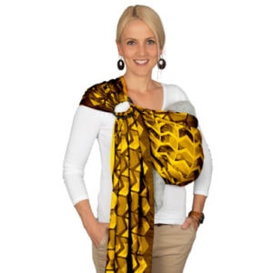 Hoppediz Ring-Sling Jacquard Amsterdam Yellow - gelb
