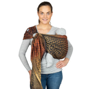 Hoppediz Ring-Sling Jacquard Darwin Black