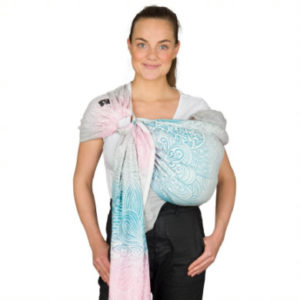 Hoppediz Ring-Sling Jacquard Jaipur Creme