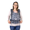 LIMAS Babytrage Flex Flora Cool Grey