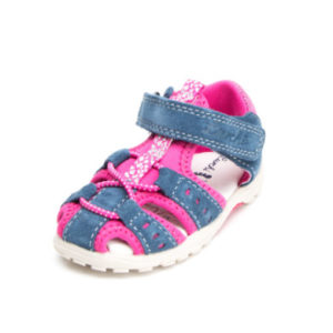 Lurchi Girls Sandale Maxy jeans fuchsia (mittel)