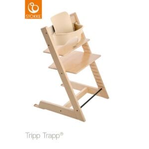 STOKKE® Tripp Trapp® Hochstuhl Buche natur inkl. Baby Set natur