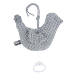 baby's only Spieluhr Vogel Sun silbergrau