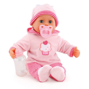 bayer Design First Words Baby 38 cm, rosa