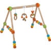 bieco Baby Holz-Gym, höhenverstellbar - bunt