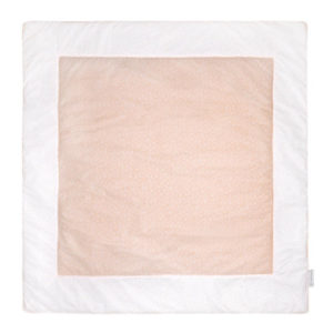 emma & noah Krabbeldecke Punkte Peach 120 x 120 cm