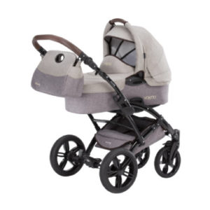 knorr-baby Kombikinderwagen Voletto Happy Colour Beige-Braun