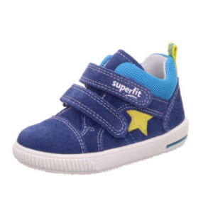 superfit Boys Halbschuhe Moppy blau/gelb (mittel)