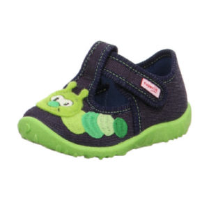superfit Boys Hausschuh Spotty blau Schnecke